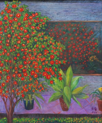 8-花影相對照